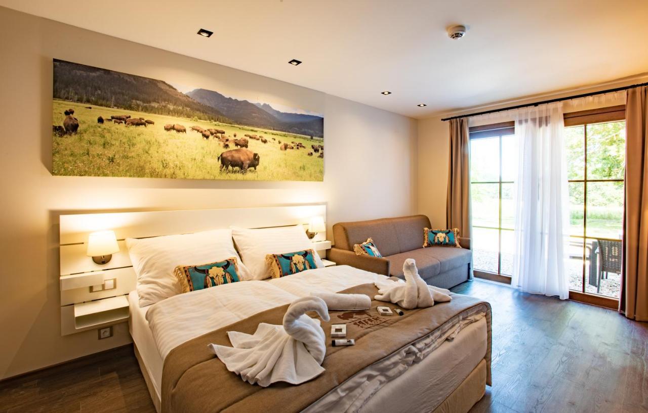Residence Safari Resort - Bison Lodge Borovany  Exterior photo